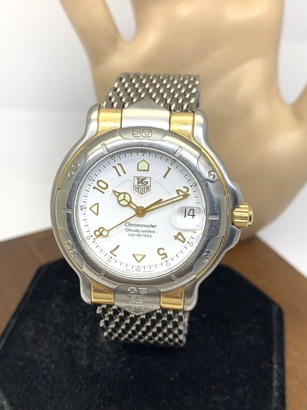 Tag Heuer Men's Watch WH5151-2 Swiss Automatic Two Tone Stainless Steel 38mm